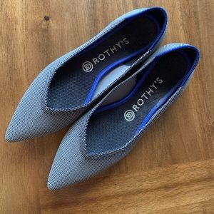 💙 Rothy’s grey and blue, like new!